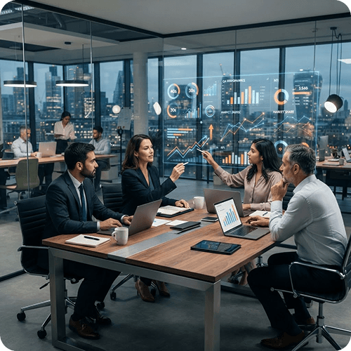Industry talent and technology team collaboration