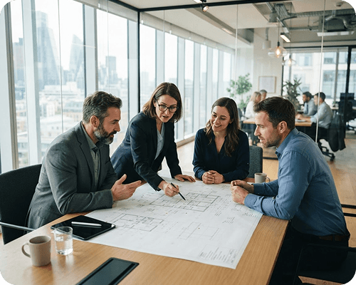 HR workforce strategy review meeting